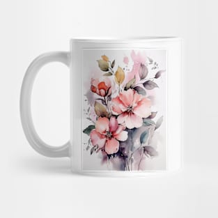 Watercolor flowers Mug